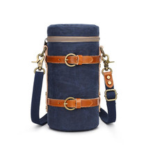K-807 SLR Camera Storage Bag Waterproof Canvas Photography Liner Bag, Colour: S (Blue)