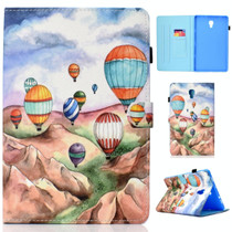 For Galaxy Tab A 10.5 T590 Painted Horizontal Flat Leather Case with Sleep Function & Card Slot & Buckle Anti-skid Strip & Bracket & Wallet(Balloon)