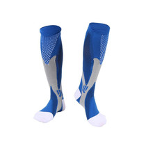 3 Pairs  Magic Compression Elastic Socks Men And Women Riding Socks Football Socks, Size: S / M(Orchid)