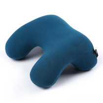 HNOS P-062 Office Nap Pillow Memory Foam Nap Pillow(Indigo Blue)