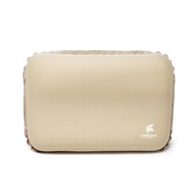 CHANODUG Camping Travel Portable Automatic Inflatable Foam Pillow(Gold)