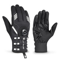 A Pair WEST BIKING Cycling Breathable Self-locking Gloves with Buckle, Size: 2XL(Anti-light Type)