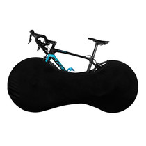 Bicycle Tire Dust Cover High Elasticity Universal Road Bike Wheel Cover(Black)