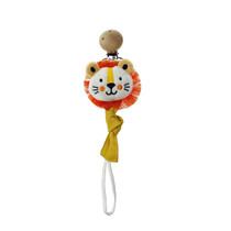 Animal Head Pacifier Chain Newborn Pacifier Clip, Style: Lion