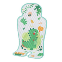 Baby Stroller Mat Seat Cushion Safety Seat Ice Silk Cushion, Color: Universal Little Green Dragon