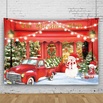 150 x 200cm Peach Skin Christmas Photography Background Cloth Party Room Decoration, Style: 3