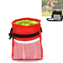 Pet Snack Bag Training Waist Bag Out Multifunctional Pet Training Bag(Red)