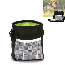 Pet Snack Bag Training Waist Bag Out Multifunctional Pet Training Bag(Black)