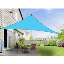 Outdoor Sunshade Triangle Sky Screen Simple Sun Protection Canopy, Size:4X4X4M(Random Color)