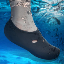 Comfortable and anti-slip 3MM swimming diving socks breathable water to swim the beach socks Size:L (38-39)(Black)