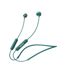 Original Lenovo SH1 Intelligent Noise Reduction Neck-mounted Magnetic Wire-controlled Bluetooth Earphone, Support Call(Green)