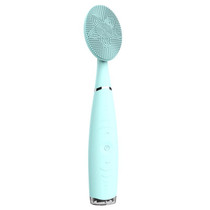 LSHOW YJK038 IPX6 Waterproof Hand-held Intelligent High Frequency Vibration Silicone Facial Cleaning Instrument(Blue)