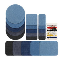 20pcs/set 1 Jumper Shirt Elbow Knee Repair Patch Denim Cutting Patch