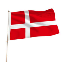90 x 150cm Danish Flag No. 4 Polyester Flag