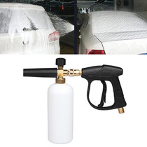 High Pressure Car Wash Foam Gun Soap Foamer Generator Water Sprayer Gun, Outer Wire: 14 x 1.5