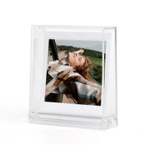 Double-sided Transparent Square Photo Frame Stand For Polaroids(3 inch/SQ Photo Universal)