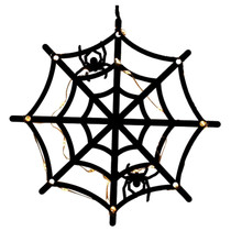 Cobweb 4.5V Halloween Glowing Hanging Lights Party Holiday Decoration