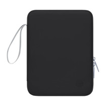 BUBM For IPad PU Leather Tablet PC Case With Carrying Strap, Size: 10.9 inches(Black)