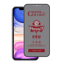 For iPhone 11 / XR Full Coverage Privacy Ceramic Film