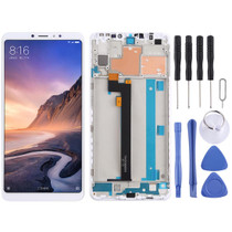 TFT LCD Screen for Xiaomi Mi Max 3 Digitizer Full Assembly with Frame(White)