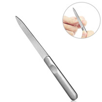 Stainless Steel Polished Nail File, Length : 95mm