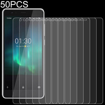 50 PCS 0.26mm 9H 2.5D Tempered Glass Film For Nokia 3.1 C