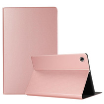For OPPO Pad Air Voltage Craft Texture TPU Flip Leather Tablet Case(Rose Gold)