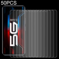 50 PCS 0.26mm 9H 2.5D Tempered Glass Film For Infinix Note 12 5G
