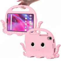 For Lenovo  Tab M8 TB 8505F / 8705N Octopus Style EVA + PC Tablet Case with Strap(Pink)