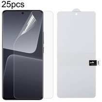 For Xiaomi 13T 25pcs Full Screen Protector Explosion-proof Hydrogel Film