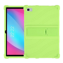 For Teclast P20 Shockproof Silicone Tablet Protective Case with Holder(Green)