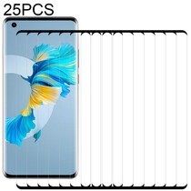 For Huawei Mate Mate 40 / Mate 40E 5G / Mate 40E 4G 25 PCS 9H 3D HD Curved Edge Tempered Glass Film