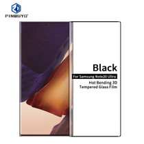 For Samsung Galaxy Note20 Ultra PINWUYO 9H 3D Hot Bending Tempered Glass FilmUltrasonic fingerprint unlock(Black)