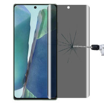 For Samsung Galaxy Note20 0.3mm 9H Surface Hardness 3D Curved Surface Privacy Glass Film