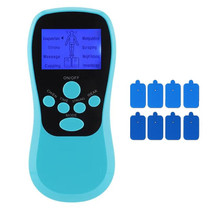 Multifunctional Home Low Frequency Pulse Meridian Physiotherapy Massage Instrument, Color: Blue Upgrade