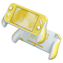 2 PCS Gamepad Grip Cover Case For Nintendo Switch Lite(Yellow)