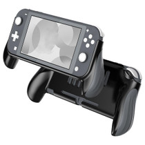 2 PCS Gamepad Grip Cover Case For Nintendo Switch Lite(Dark Gray)