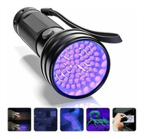 51 LEDs 395nm UV LED Flashlight, Support Detect Pet Urine