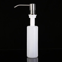 2 PCS Stainless Steel Sink Soap Dispenser Sishwashing Liquid Hand Soap Bottle