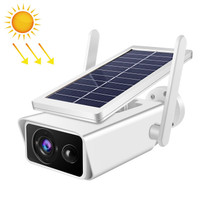T13-2 1080P HD Solar Powered 2.4GHz WiFi Security Camera without Battery, Support Motion Detection, Night Vision, Two Way Audio, TF Card