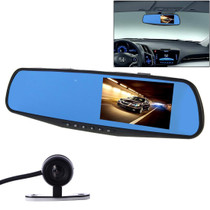 G20 HD 1080P 4.3 inch Screen Display Vehicle DVR with Reversing Camera, Generalplus 2248 Programs, 170 Degree Wide Angle Viewing, Support Loop Recording / Motion Detection Function