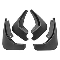 For Ford Fiesta 4pcs/Set Car Auto Soft Plastic Splash Flaps Fender Guard