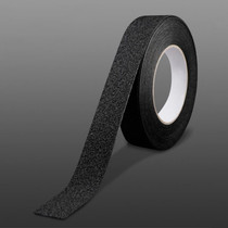 Floor Anti-slip Tape PEVA Waterproof Nano Non-marking Wear-resistant Strip, Size:2.5cm x 10m(Black)