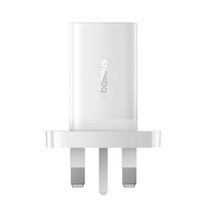 Baseus GaN5 Pro 40W USB-C / Type-Cx2 Gallium Nitride Fast Charger, UK Plug(White)