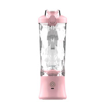 Portable Multifunctional USB Charging Juice Cup Mini Electrical Blender(Pink)