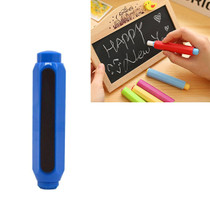 10 PCS Magnetic Chalk Holder Dustless Double Spring Chalk Pen Holder Auto-adjust Chalk Clip, Ramdom Color