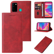 For BLU G71 Magnetic Closure Leather Phone Case(Red)