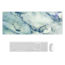 400x900x5mm Marbling Wear-Resistant Rubber Mouse Pad(Blue Crystal Marble)