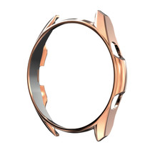 For Samsung Galaxy Watch 3 41mm Electroplating PC Half-pack Watch Case(Rose Gold)