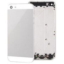 Full Housing Alloy Back Cover for iPhone 5(White)